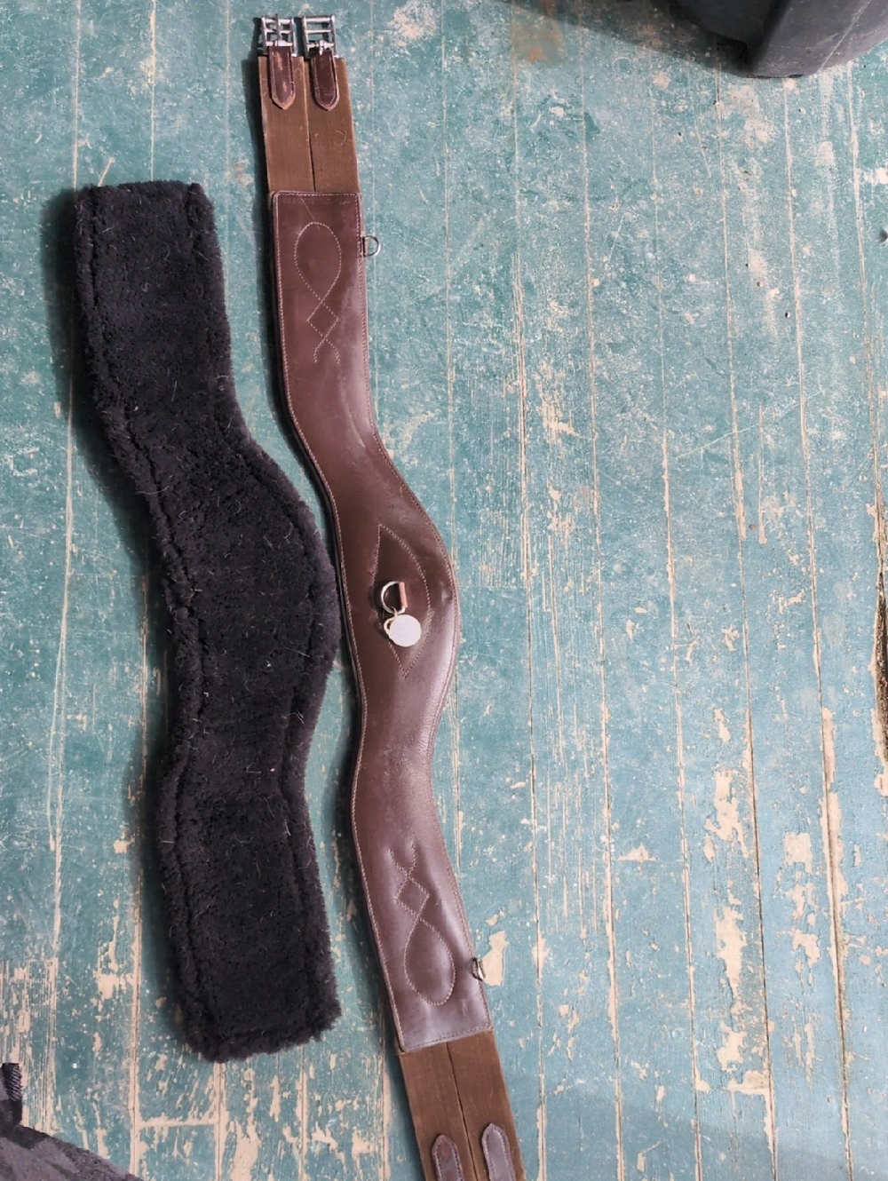 Total Saddle Fit Shoulder Relief Girth Fleece Cover With Girth